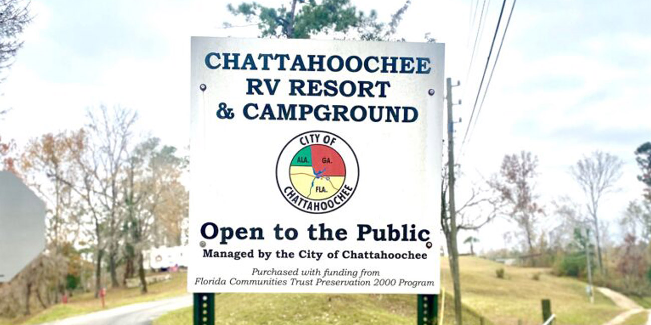 Scenic Apalachicola River views near Chattahoochee RV Campground and Fishing Resort, Gadsden County